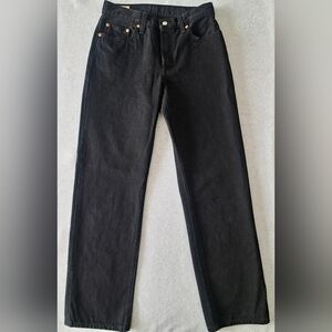 Levi's Like New Black Premium Straight Leg 501 90's Jeans 2024